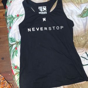 Never Stop WorkOut Tank Top